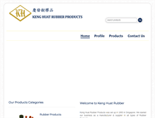 Tablet Screenshot of kenghuat-rubber.com